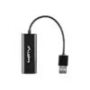 Lanberg NC-0100-01 Cabo Adaptador USB 2.0 RJ45