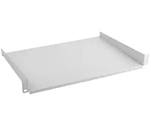 Lanberg AK-1008-S Bandeja fixa para rack 1U 483x315mm cinzento