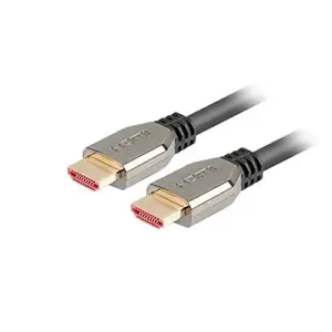 Lanberg CA-HDMI-30CU-0018-BK 1,8m HDMI Tipo A Macho Preto