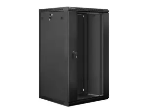 Lanberg WF01-6622-10B Rack de parede 19 polegadas 22U preto