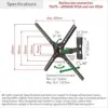 Barkan BM331 Suporte Parede Led/Lcd 13-65 Inclinável