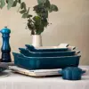 Le Creuset Assadeira de Cerâmica Grês 19cm Deep Teal