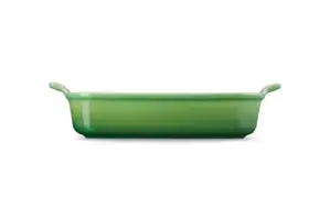 Le Creuset Assadeira de Cerâmica Grês 39×25,4 cm Bamboo