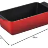 Le Creuset Assadeira de Forno Ferro Fundido Cereja