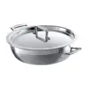 Le Creuset Caçarola Baixa Inox 30cm Prata