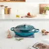 Le Creuset Caçarola de Ferro Fundido Baixa 30cm Deep Teal