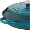 Le Creuset Caçarola de Ferro Fundido Baixa 30cm Deep Teal
