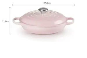 Le Creuset Caçarola Ferro Fundido Baixa 26cm Shell Pink