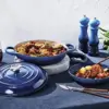 Le Creuset Caçarola Ferro Fundido Baixa Azure
