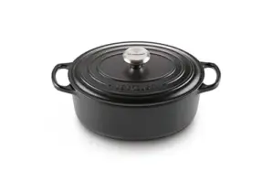 Le Creuset Caçarola Oval Ferro Fundido 33cm Preto Mate