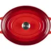 Le Creuset Caçarola Oval Ferro Fundido 8,9L Cereja