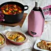 Le Creuset Capa Refrigeradora Nylon para Garrafas 75ml Rosa Shell Pink
