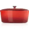 Le Creuset Cocotte Oval Ferro Fundido 13,9L Cereja Evolution