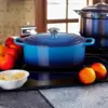 Le Creuset Cocotte Oval Ferro Fundido 27cm Azure