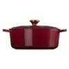 Le Creuset Cocotte Oval Ferro Fundido 4,1L Granada Signature