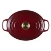 Le Creuset Cocotte Oval Ferro Fundido 4,1L Granada Signature