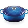 Le Creuset Cocotte Oval Ferro Fundido 6,3L Azul Evolution