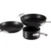 Le Creuset Conjunto de utensílios de alumínio antiaderente 16cm, 24cm e 26cm
