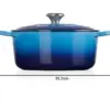 Le Creuset Crocante Ferro Fundido 5,3L Azure
