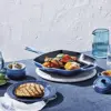 Le Creuset Frigideira Ferro Fundido Grill 26cm Azul