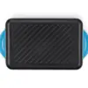 Le Creuset Grelhador Ferro Fundido 38,5×21,8 cm Azure