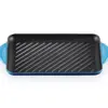 Le Creuset Grelhador Ferro Fundido 38,5×21,8 cm Azure