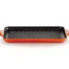 Le Creuset Grelhador Ferro fundido 38,5×21,8×3,1 cm Vulcânico