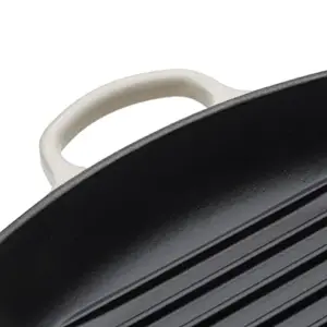 Le Creuset Grelhador Ferro Fundido Esmaltado Meringue 26cm Grill