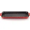 Le Creuset Grelhador Ferro Fundido Retangular 32cm Vermelho