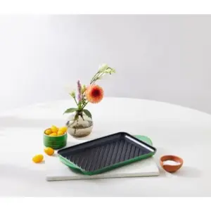 Le Creuset Grelhador Ferro Fundido Retangular 38,5×21,8cm Preto Mate