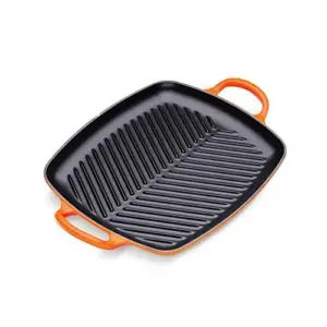 Le Creuset Grelhador Retangular Ferro Fundido 30cm Vulcânico