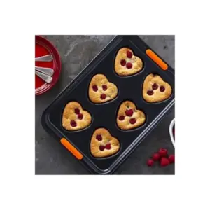 Le Creuset Molde de Biscoitos Acero 6 peças