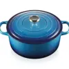 Le Creuset Panela de Ferro Fundido 6,7L Azure Cocotte