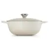 Le Creuset Panela de ferro fundido Marmita 26cm Meringue
