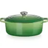 Le Creuset Panela de ferro fundido oval 4,7L Bamboo