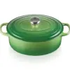 Le Creuset Panela de ferro fundido oval 4,7L Bamboo