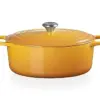 Le Creuset Panela Oval Ferro Fundido 6,3L Nectar