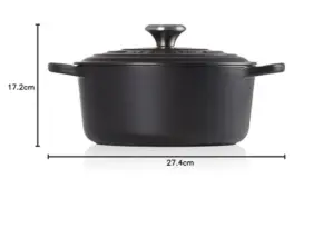 Le Creuset Tacho Ferro Fundido 5,3L Preto Mate Signature