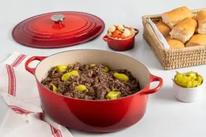 Le Creuset Tacho Oval de Ferro Fundido 33cm Vermelho