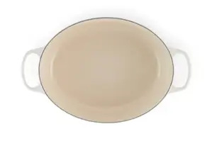 Le Creuset Tacho Oval Ferro Fundido Meringue 31cm Assados