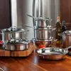 Le Creuset Wok Aço Inoxidável 30cm Metálico