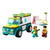 LEGO Ambulância de Emergência 60403 Resgate Infantil
