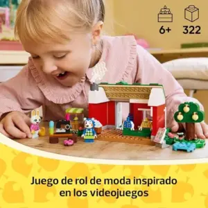LEGO Animal Crossing Alfaiataria Able Sisters 77055 Tecido Brinquedo Criativo 6+