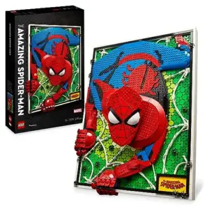 LEGO Art 31209 Spider-Man Preto Adolescentes