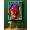 LEGO Art 31209 Spider-Man Preto Adolescentes
