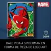LEGO Art 31209 Spider-Man Preto Adolescentes