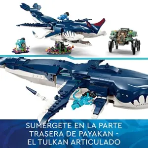LEGO Avatar Payakan the Tulkun 75579 Pandora Subaquático para Crianças A partir de 9 Anos