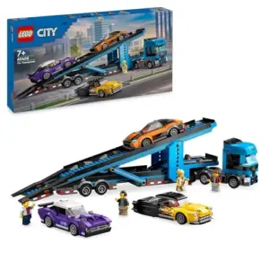 LEGO Cidades 60408 Transportador de Carros e Carros Desportivos