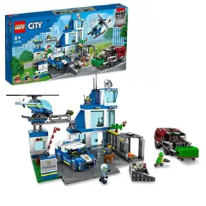 LEGO City Esquadra da Policia 60316 Plástico Brinquedo 6+