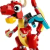 LEGO Creator 3 em 1 Dragão Vermelho Infinidade de possibilidades